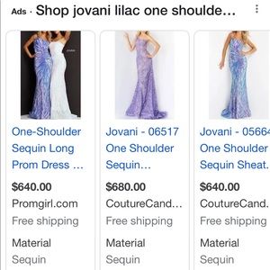 BRAND NEW JOVANI DRESS with TAGS AND NO ALTERATIONS